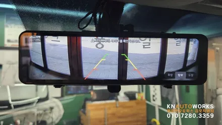 [봉고3 탑차] 파인뷰 LX7 POWER 룸미러형 블랙박스 설치! 김포 케이엔오토웍스 탑클래스 / 김포,일산,고양