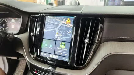 반토막난 볼보 XC60 안드로이드 오토 & 카플레이 화면을 전체 화면으로 보기! / 경기 김포