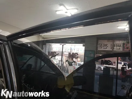 [케이엔오토웍스 영등포] 코란도스포츠 넥스가드 T200 썬팅 & 아이나비 V900 블랙박스 / 경기 김포
