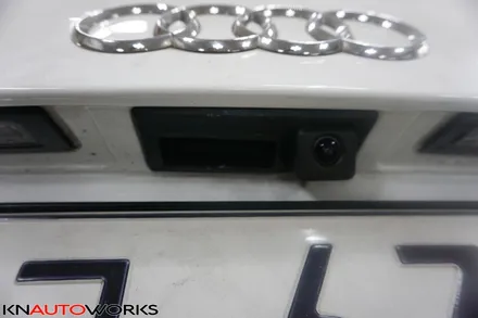 [아우디A4] 후방카메라 수리/교체 & LX2000 블랙박스 장착 / 김포,일산,고양