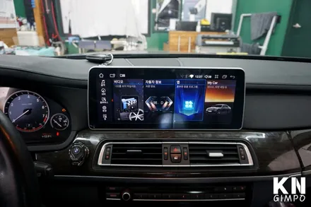[BMW 7시리즈] 12.3인치 대화면 안드로이드 올인원 내비게이션 설치 작업 // 케이엔오토웍스 김포 / 김포,일산,고양