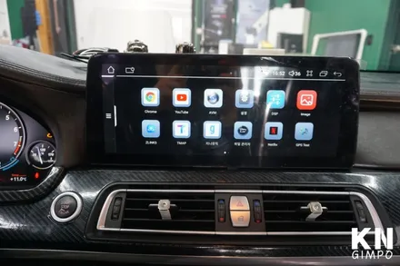 [BMW 760Li] 12.3인치 안드로이드 올인원 (애플 카플레이/안드로이드 오토) // 케이엔오토웍스 김포 / 김포,일산,고양