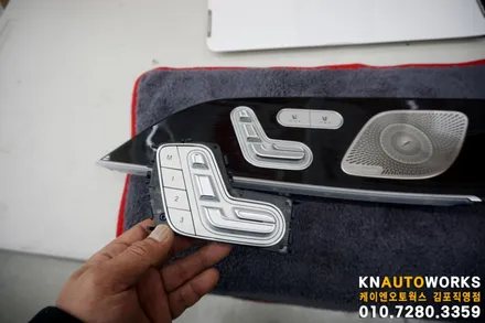 [벤츠GLE400d] 운전석 메모리시트와 사이드미러 자동 조절 작업 김포 / 김포,일산,고양