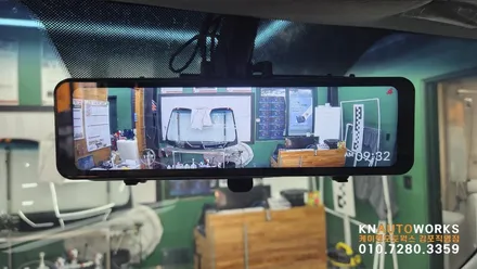 [봉고3 탑차] 파인뷰 LX7 POWER 룸미러형 블랙박스 설치! 김포 케이엔오토웍스 탑클래스 / 김포,일산,고양