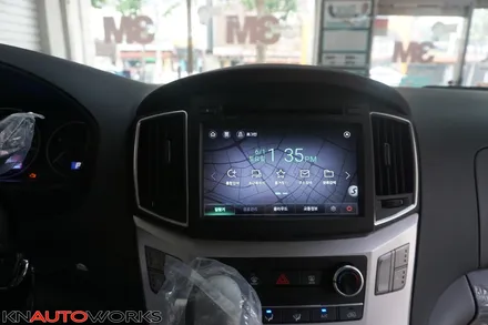[더뉴그랜드스타렉스] JY N5000 LIVE 내비 매립 & 파인뷰 LX2000 2채널 블랙박스 장착 / 김포,일산,고양