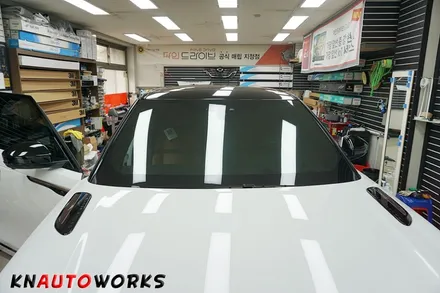 [랜드로버 레인지로버 벨라]  \'레인보우 V90\'으로 전면 틴팅 재시공 / 김포,일산,고양