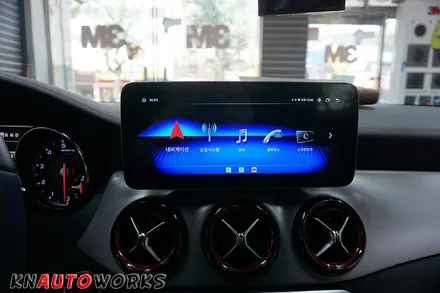 [벤츠 CLA 45 AMG] 10.25인치 안드로이드 모니터 설치기 / 김포,일산,고양