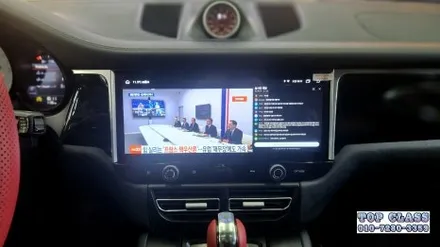 《김포/포르쉐 마칸》 안드로이드 올인원과 3D 어라운드뷰 그리고크로노 시계까지 3종 세트 시공 / 경기 김포