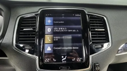 부천 볼보 XC90 카플레이 / 안드로이드 오토 전체화면(풀화면) 작업 / 경기 김포