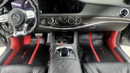 부천 벤츠 W222 S클래스 63 AMG OVLO 풀커버 전체 바닥 시공 / 경기 부천