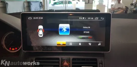 [벤츠 C클래스]  10.25인치 안드로이드 터치 모니터 장착기 / 경기 김포
