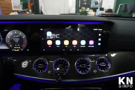 [벤츠 W213 E53 AMG] M2C 200A PLUS 안드로이드 셋탑 박스 설치 // 케이엔오토웍스 김포 / 김포,일산,고양