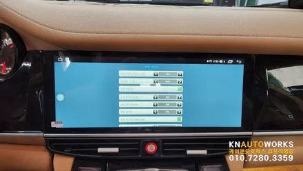 [포르쉐 파나메라] 12.3인치 대화면 안드로이드 올인원 설치 작업 김포 / 포르쉐 / 파나메라 / 김포,일산,고양