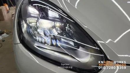 [포르쉐 카이엔] 메트릭스 st. LED 헤드램프 교체 및 안드로이드 올인원 설치 작업 김포 / 포르쉐 / 카이엔 / 김포,일산,고양