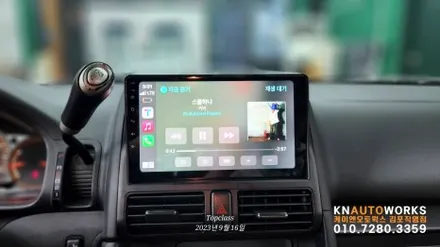 [혼다 CR-V 2세대] 애플 카플레이가 가능한 안드로이드 올인원 모터스밸류 작업 김포 / 김포,일산,고양