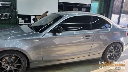 [BMW E82 1시리즈] 썬팅 제거, 재시공 레인보우 윈도우 필름 IRIS-V90  작업 김포 케이엔오토웍스 / 경기 김포