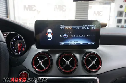 [벤츠 CLA 45 AMG] 10.25인치 안드로이드 모니터 설치기 / 김포,일산,고양