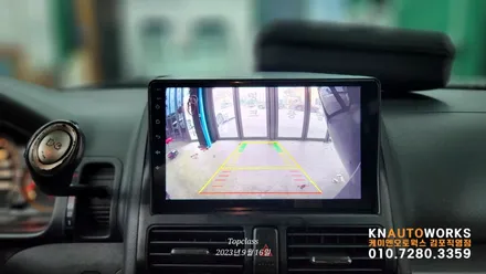 [혼다 CR-V 2세대] 애플 카플레이가 가능한 안드로이드 올인원 모터스밸류 작업 김포 / 김포,일산,고양