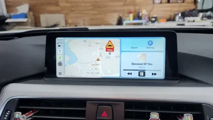 BMW F30 320d 카플레이 안드로이드오토로 티맵 카카오내비를 사용해보세요 / 경기 김포