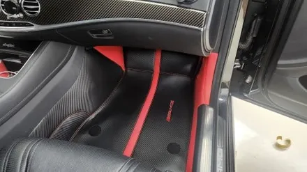 부천 벤츠 W222 S클래스 63 AMG OVLO 풀커버 전체 바닥 시공 / 경기 부천