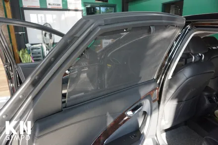 [현대 아슬란] 2열 메뉴얼커튼 / 전동블라인드 / 워크인 스위치 시공 // 케이엔오토웍스 김포 / 김포,일산,고양