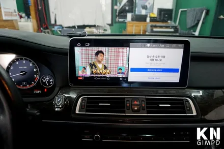 [BMW 7시리즈] 12.3인치 대화면 안드로이드 올인원 내비게이션 설치 작업 // 케이엔오토웍스 김포 / 김포,일산,고양