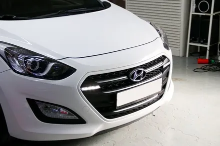 현대 I30 오스람 데이라이트 DRL301 (합법적인 주간전조등입니다. 자동차 검사? OK!) / 부산, 기장, 양산