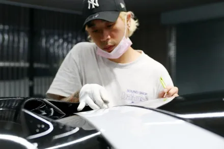 벨로스터N 부산 루프스킨 그리고 알칸타라 순정파츠 교체 (벨엔은 꾸미는 맛이 있네욤!!) / 부산, 기장, 양산