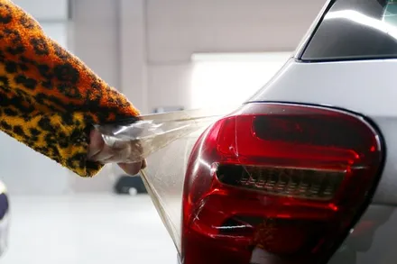 벤츠 A45 AMG 부산랩핑 (3M1080-GP258 Gloss Plum Explosion + 사이드미러 수전사까지!) / 부산, 기장, 양산