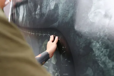 기아 레이 랩핑 커스텀 프로젝트 완성 (캠핑카를 이렇게 변신! 방송차량도 의뢰받을까요?ㅋㅋ) / 부산, 기장, 양산