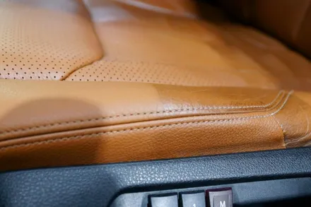 BMW 320d 가죽시트 크리닝 (브라운시트 때벗겨보기~) / 부산, 기장, 양산