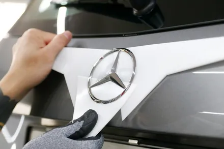 벤츠 A45 AMG 부산랩핑 (3M1080-GP258 Gloss Plum Explosion + 사이드미러 수전사까지!) / 부산, 기장, 양산