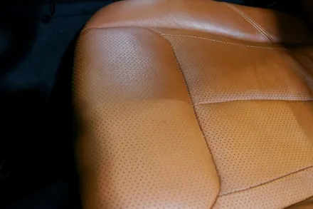 BMW 320d 가죽시트 크리닝 (브라운시트 때벗겨보기~) / 부산, 기장, 양산