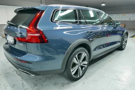 볼보 V60 페인트 날림으로 인한 광택 유리막코팅 재시공 작업 (서걱거리는 도장면 새단장 했어요~!) / 부산, 기장, 양산