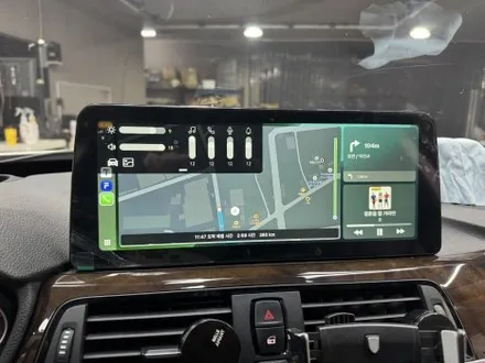 BMW 3GT 인디웍 12인치 카플레이&안드로이드오토 일체형 모니터 시공 (갈수록 화면이 커집니다! NBT 오너분들 주목) / 부산, 기장, 양산