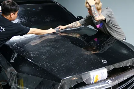 벤츠 S350d 부산 PPF 프런트패키지 그리고 도어4P까지 (PPF 한번 맛보시면 또 하십니다~) / 부산, 기장, 양산