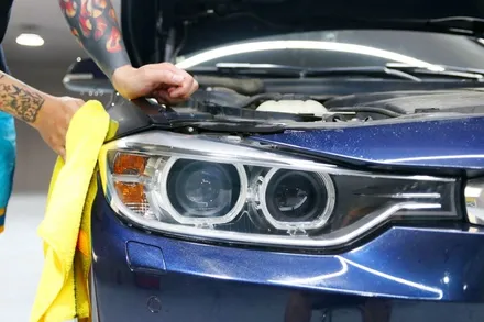 BMW 320i 라이트 PPF 교체 (8년만에 PPF를 바꿔봅니다) / 부산, 기장, 양산