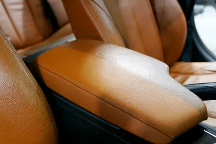 BMW 320d 가죽시트 크리닝 (브라운시트 때벗겨보기~) / 부산, 기장, 양산
