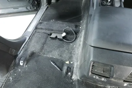 쌍용 렉스턴스포츠 모빌하임 차바닥 매트 그리고 실내크리닝 (애완견 털이 어마무시..ㄷㄷㄷ) / 부산, 기장, 양산