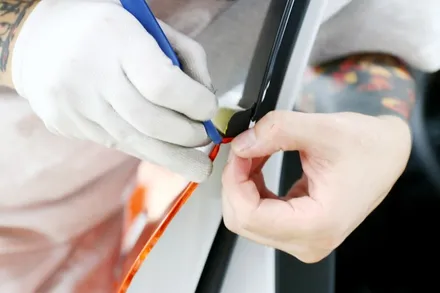 현대 벨로스터N 부산 랩핑 (3M1080-G364 Gloss Fiery Orange 그리고 카본 PPF) / 부산, 기장, 양산