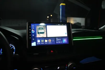 도요타 RAV4 라브4 안드로이드 올인원 + 3D 어라운드뷰까지 (티아이즈 CC3 빠르고 좋네요) / 부산, 기장, 양산