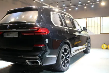 BMW X7 40i 광택 유리막코팅? 세라믹코팅! 시공 (글론 이오로 시공해드렸어요~!) / 부산, 기장, 양산
