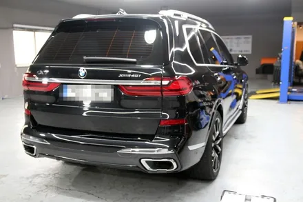 BMW X7 40i 광택 유리막코팅? 세라믹코팅! 시공 (글론 이오로 시공해드렸어요~!) / 부산, 기장, 양산
