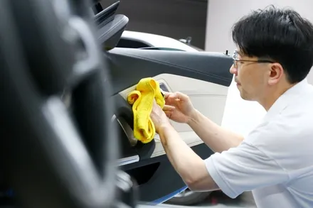 BMW Z4 M40i 가죽시트 클리닝 그리고 야와라 가죽코팅까지.. (시트클리닝 오셨다 코팅하고 가셨어요~) / 부산, 기장, 양산