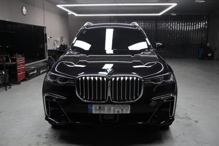 BMW X7 40i 광택 유리막코팅? 세라믹코팅! 시공 (글론 이오로 시공해드렸어요~!) / 부산, 기장, 양산