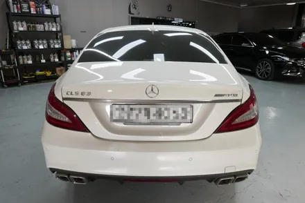 벤츠 CLS63AMG 광택 유리막코팅 그리고 실내클리닝 (판금도색 휠복원까지 한방에 시공 끝!) / 부산, 기장, 양산