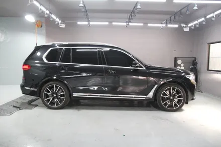 BMW X7 40i 광택 유리막코팅? 세라믹코팅! 시공 (글론 이오로 시공해드렸어요~!) / 부산, 기장, 양산