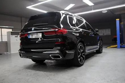 BMW X7 40i 광택 유리막코팅? 세라믹코팅! 시공 (글론 이오로 시공해드렸어요~!) / 부산, 기장, 양산