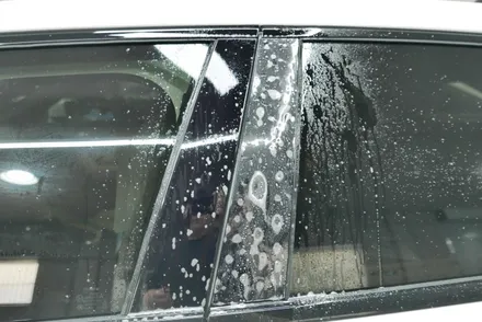 볼보 폴스타2 신차 구매 후 작업할 것들 하고 가셨어요~ (PPF 프론트팩 내외장코팅 블박 보조배터리까지) / 부산, 기장, 양산