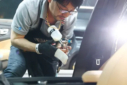 볼보 V60CC PPF 유리막코팅 그리고 가죽코팅까지.. (내차를 PPF와 코팅으로 보호해줍시다!) / 부산, 기장, 양산